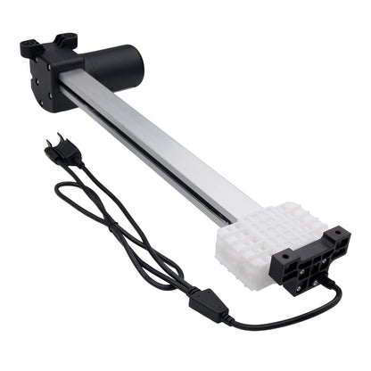 Aquarium light fixture with power cord on a white background