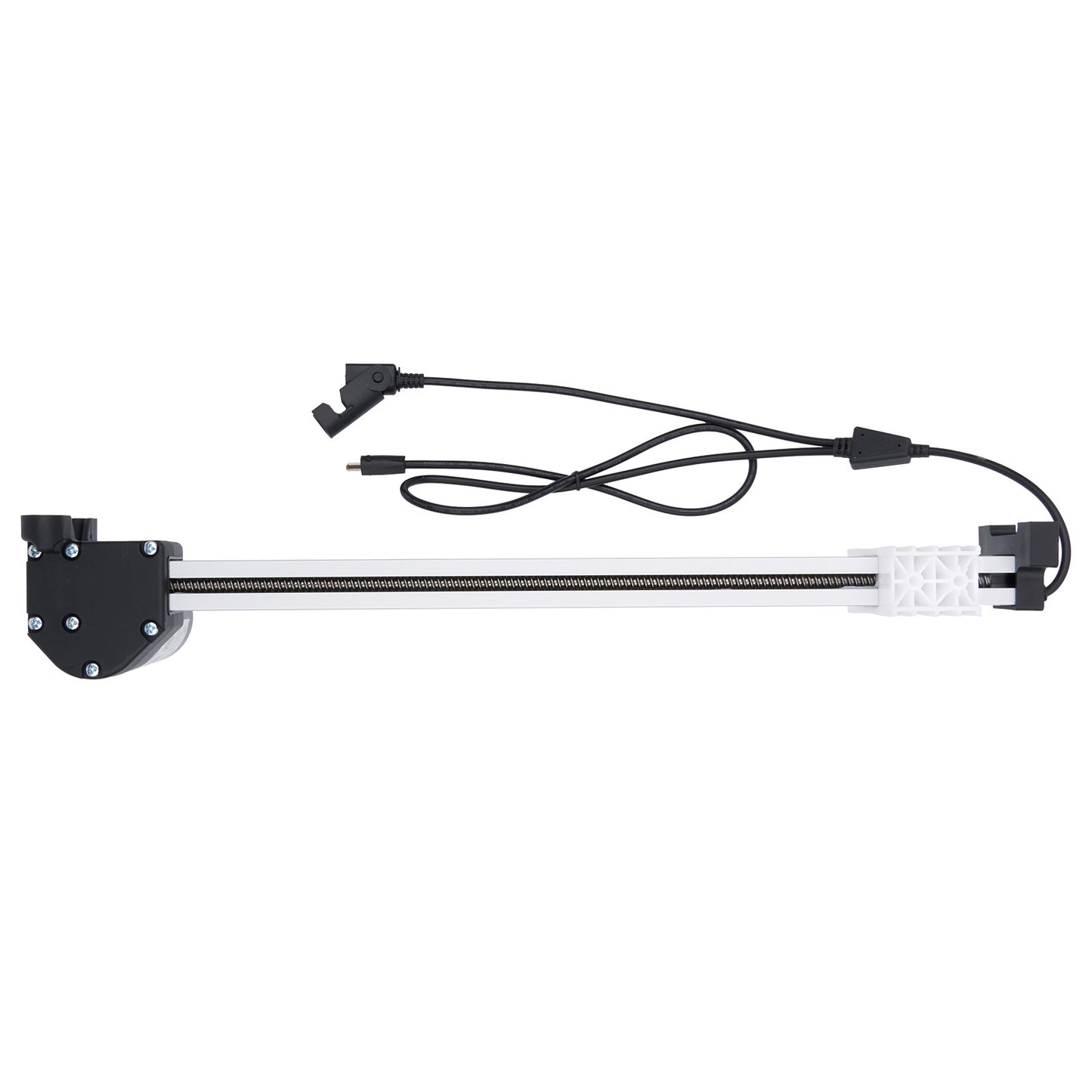 Aquarium light bar with power cord on a white background