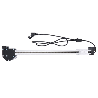 Aquarium light bar with power cord on a white background