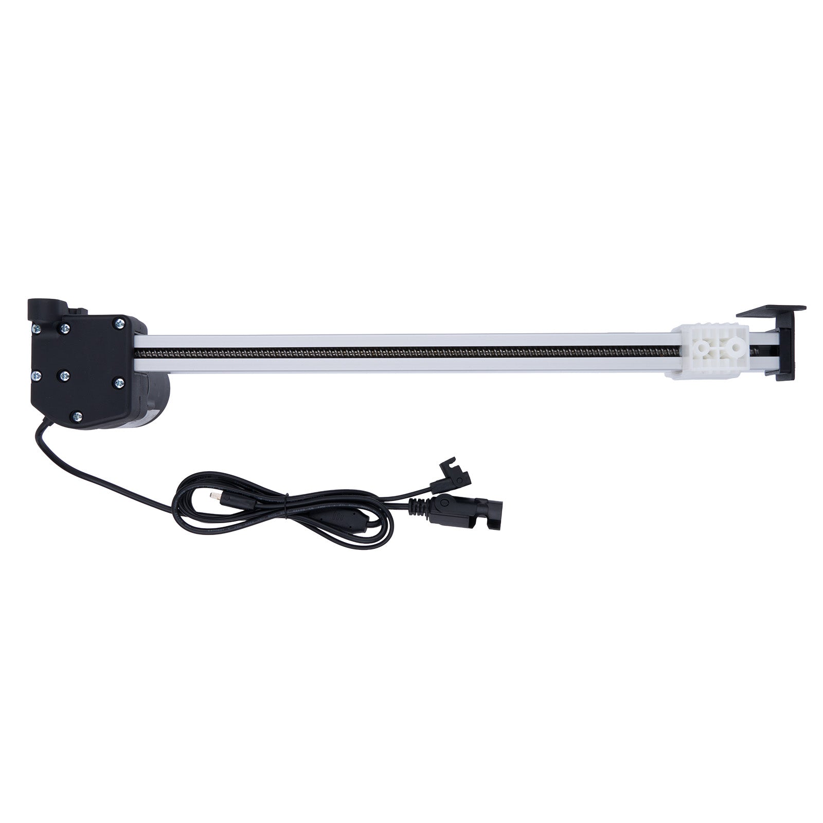 Light bar with a cable on a white background