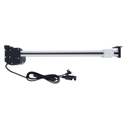 Light bar with a cable on a white background