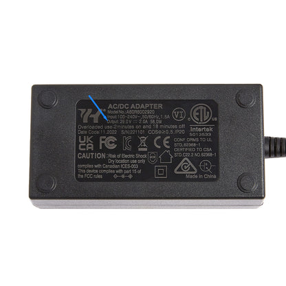 29V 2A Power Adapter for Adjustable Bed Bases - 2-Pin Connector