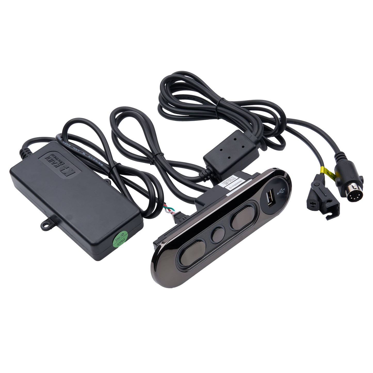 KDH127-006 5 Button Switch for Power Recliner or Lift Chair with USB Port & 2 Plugs SD187 31100318(Y)