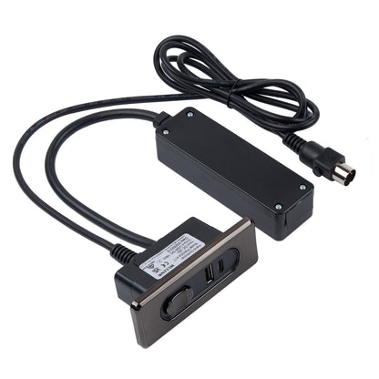 Mulin FSK004-A17 2-Button 5-Pin Switch for Power Recliner with Type A & Type C Ports