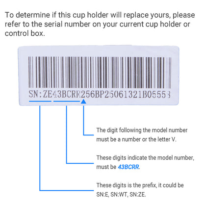 eMoMo HX43BCRR 6-Button 8-Pin Cup Holder Controller with Cooler