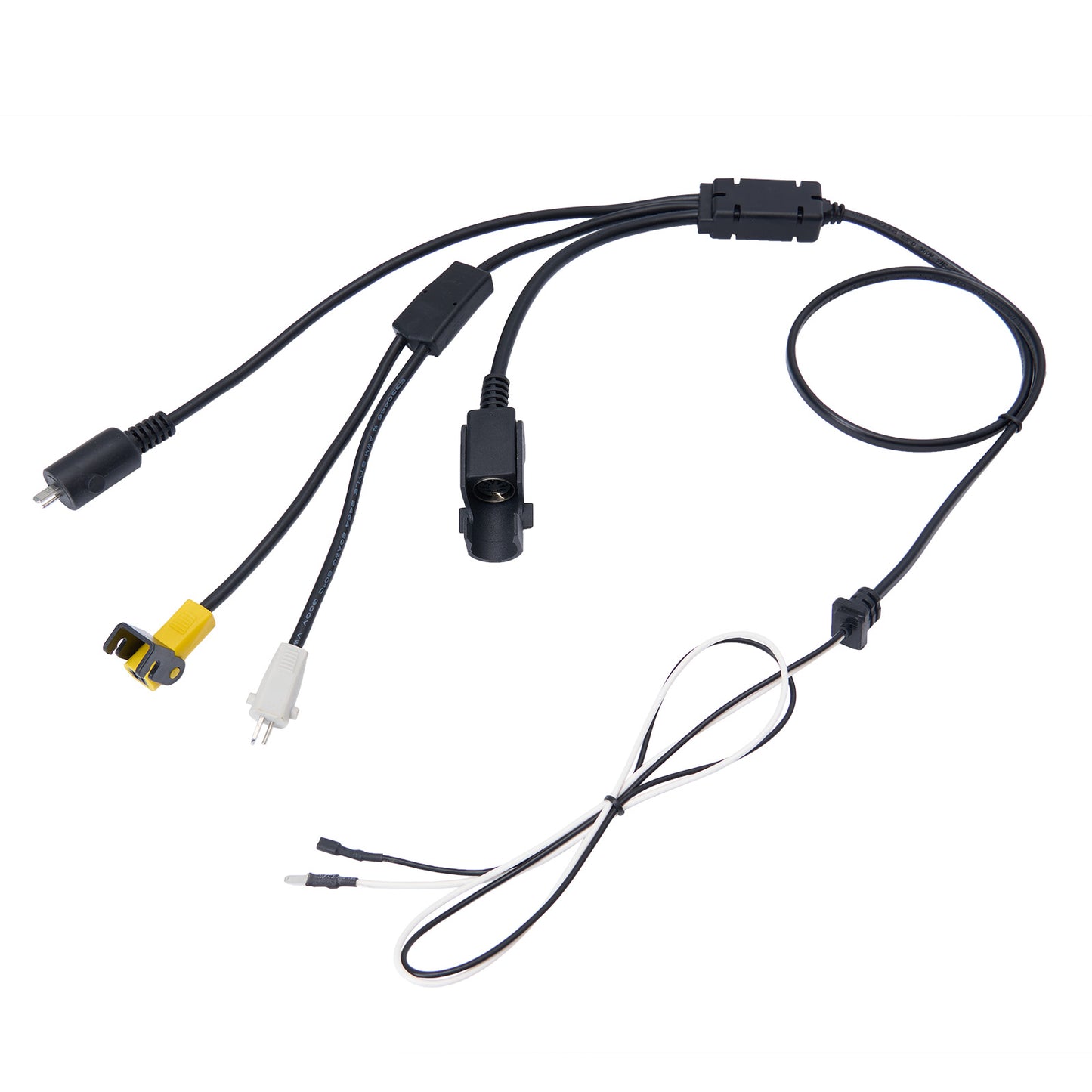 A black replacement wire harness with multiple connectors and cables for a linear actuator.