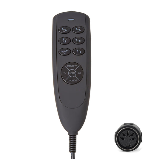 LEYNVO LN-604-3T 11-Button 5-pin Remote Handset for Recliner Lift Chair with USB