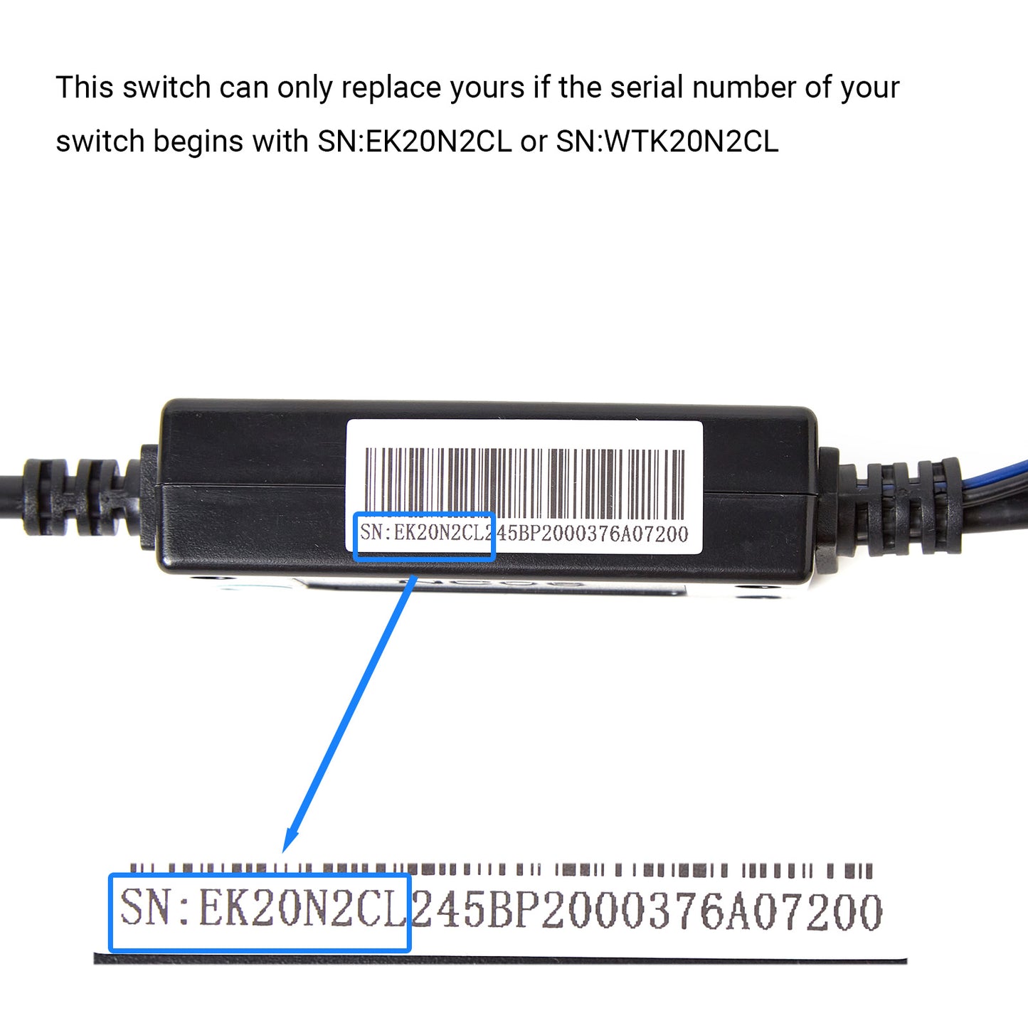 eMoMo K20N2CL 5 Button Switch with USB & 3 Plugs