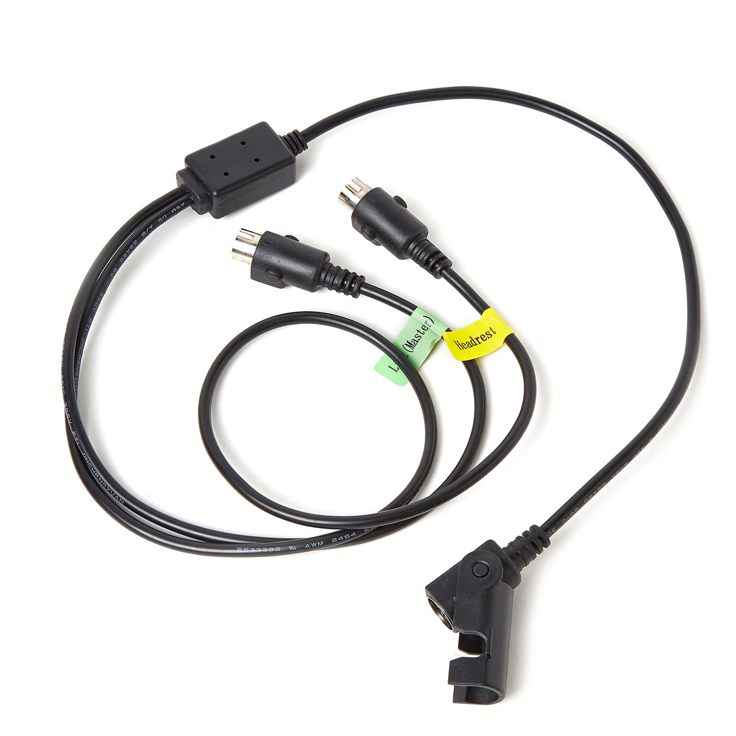 5 Pin Y Splitter Cable for Recliner 5 Pin Female to Dual Straight 5 Pin Male for Seprated Control