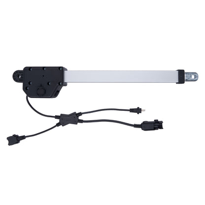 Light bar with connectors on a white background