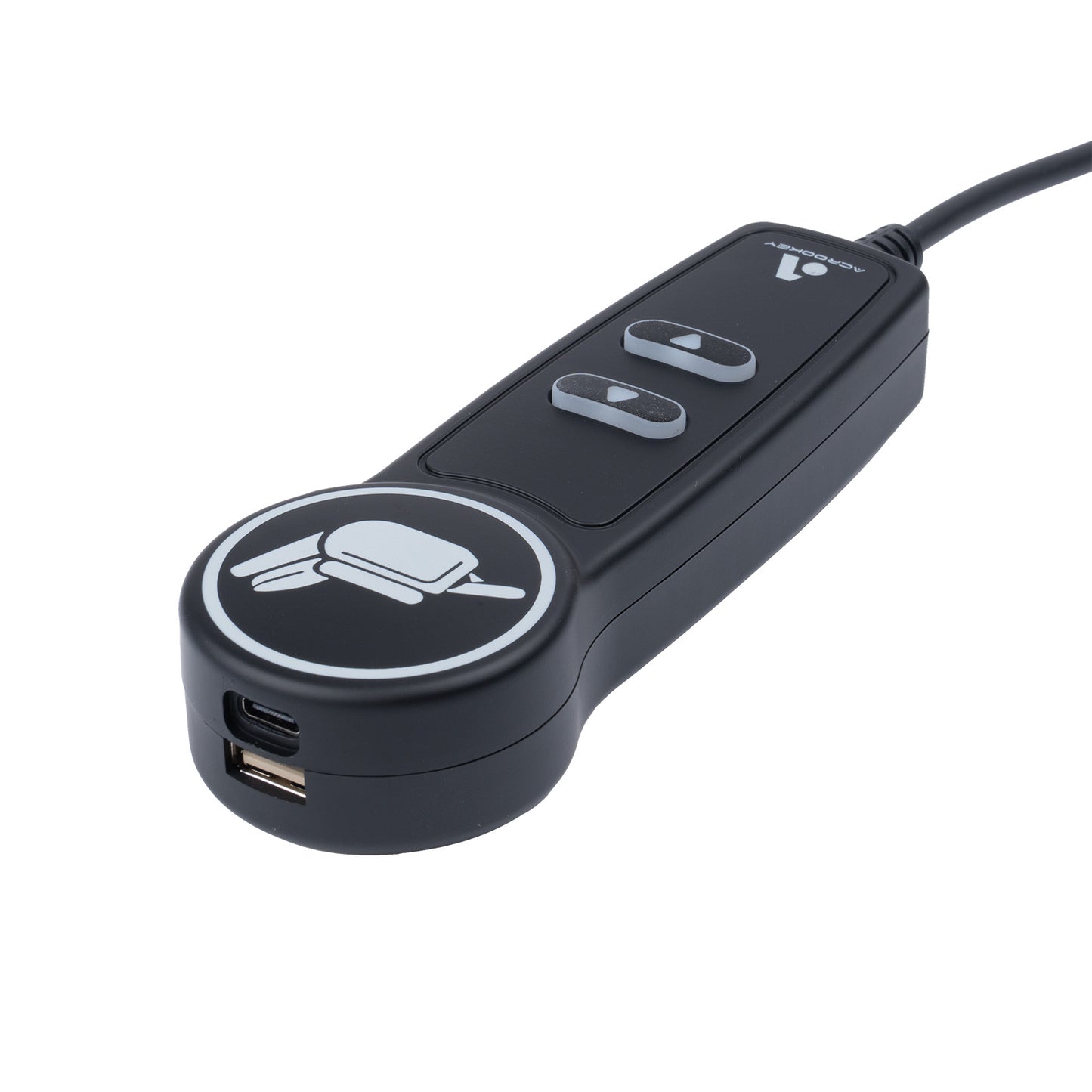 Acrookey 2 Button 5 Pin Remote Controller with Backlit USB Type C