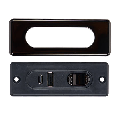 Mulin FSK004-A17 2-Button 5-Pin Switch for Power Recliner with Type A & Type C Ports
