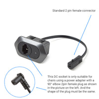 23200033X000 DC Power Socket Power for Recliners and Motion Furniture