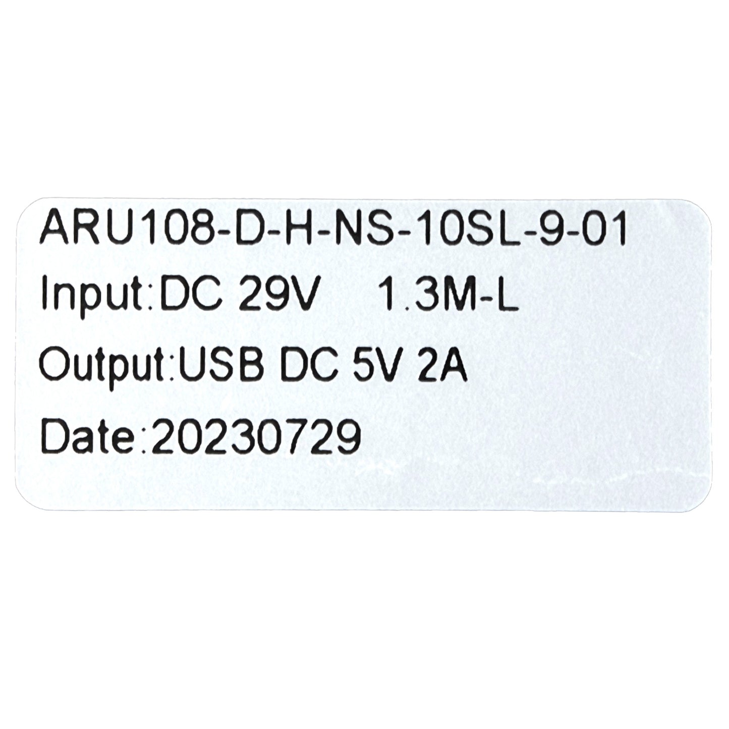 ARU108-D-H-NS-10SL-9-01 Five Button Switch for Recliner w/ USB