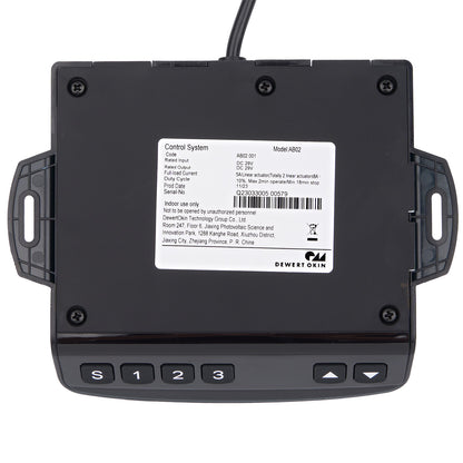 Dewert OKIN AB2.001 Control Panel for Adjustable Desk 6 Button 2 Pin