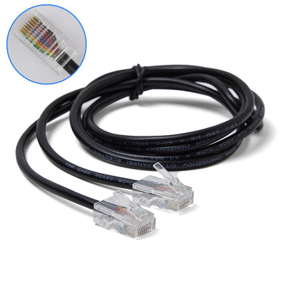 8 Pin Crystal Plug Sync Cable for Adjustable Bed Base RJ45 RJ11 Phone Plug Sync Control Cable