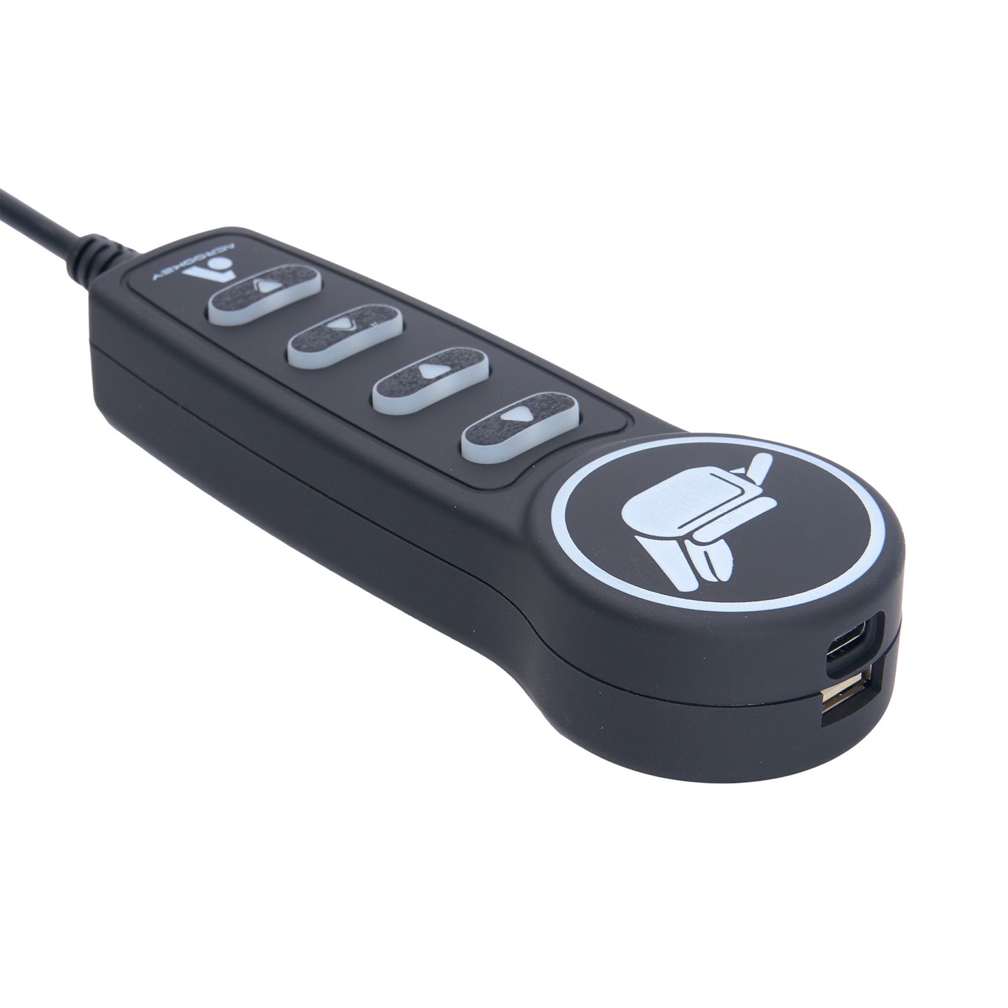Acrookey 4 button 5 pin remote controller for Recliner Lift Chair with USB Type C & Backlit
