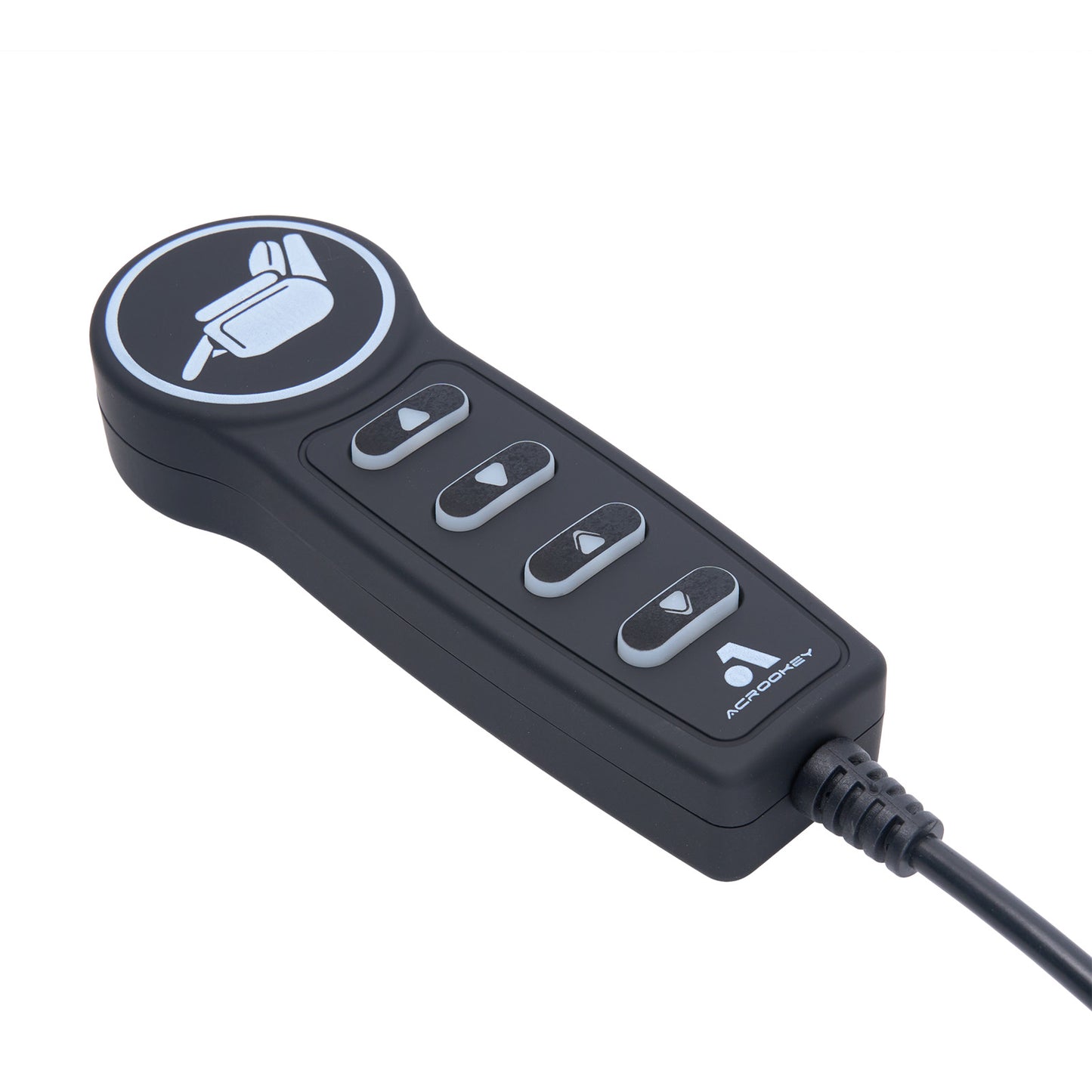 Acrookey 4 button 5 pin remote controller for Recliner Lift Chair with USB Type C & Backlit
