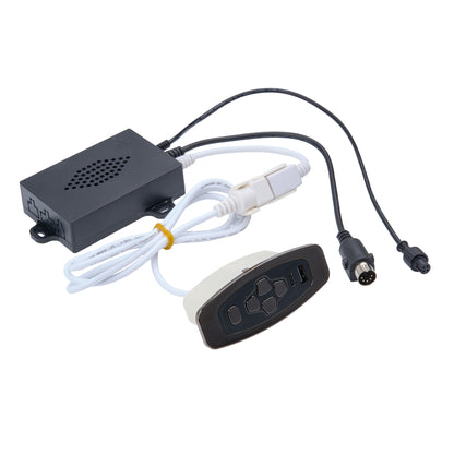 Acrookey JS3616-TG-L 5-Button Switch & Junction Box Kit for Recliner Lift Chairs