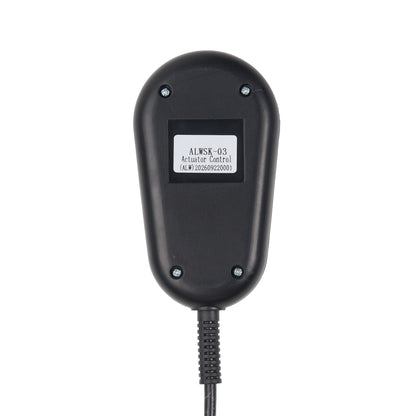 Back view of 2-Button Remote Controller with Right-Angled (90°) 5-Pin Plug for Power Recliner and Lift Chair
