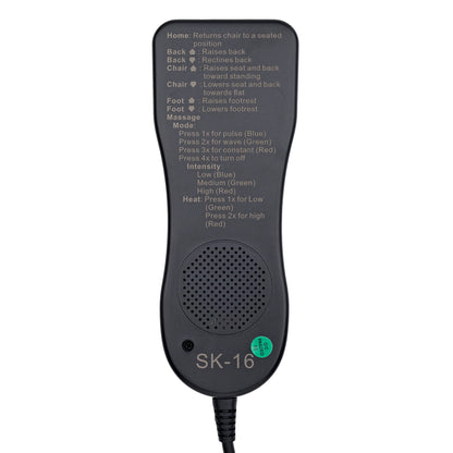 eMoMo SQ1936RRH2 10-Button 5-Pin Remote Controller