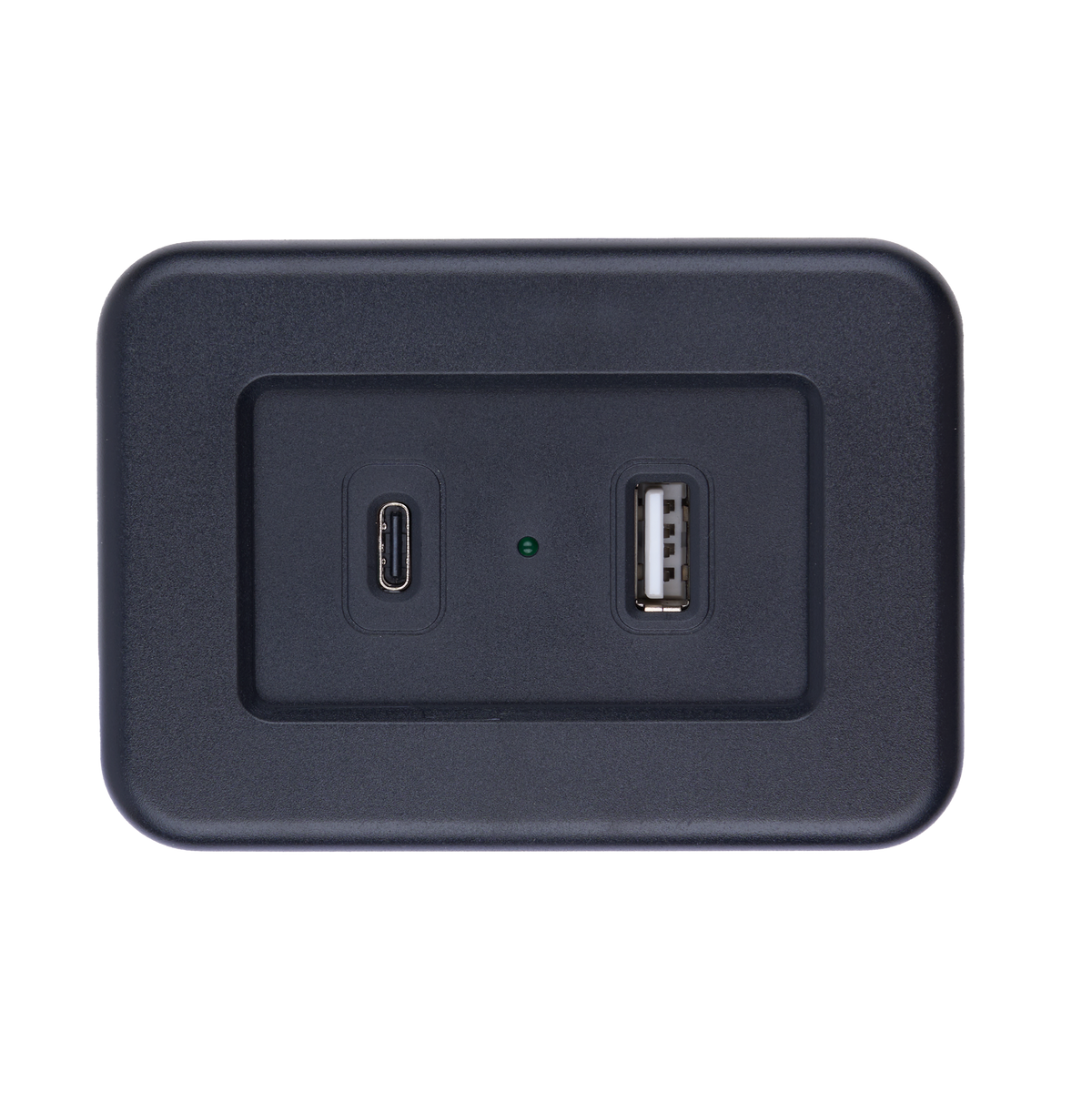 Charging panel of the eMoMo HX66BU2C Type A + Type C USB Charger