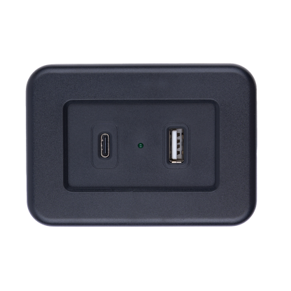 Charging panel of the eMoMo HX66BU2C Type A + Type C USB Charger