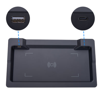 Charging panel & sockets of the RK23300639X000 Trapezoid Wireless Charging Panel