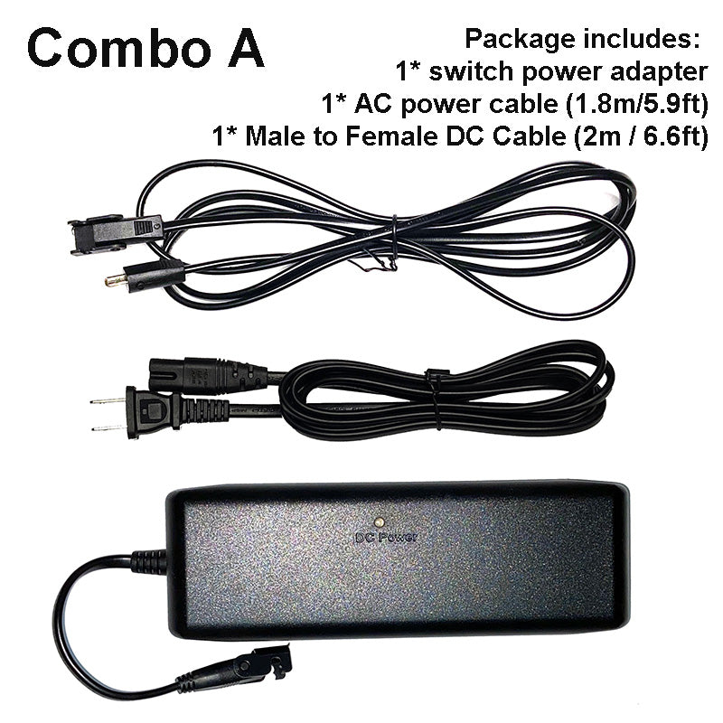 29V 2A AC/DC Recliner Power Adapter with Battery Compartment AC cable & DC cable