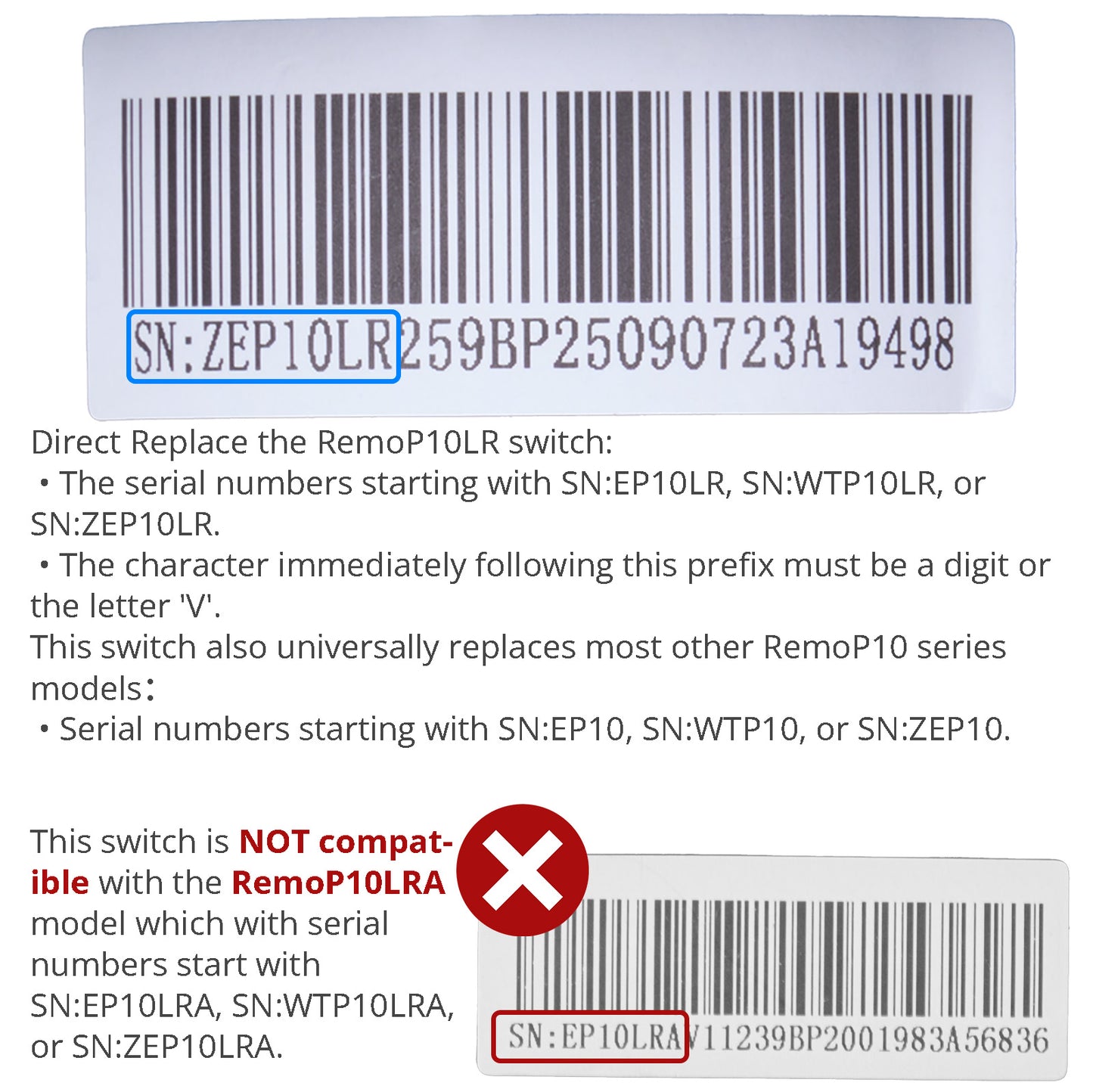 eMoMo RemoP10LR 2-Button 5 Pin Switch for Power Recliner or Lift Chair with USB