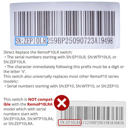 eMoMo RemoP10LR 2-Button 5 Pin Switch for Power Recliner or Lift Chair with USB