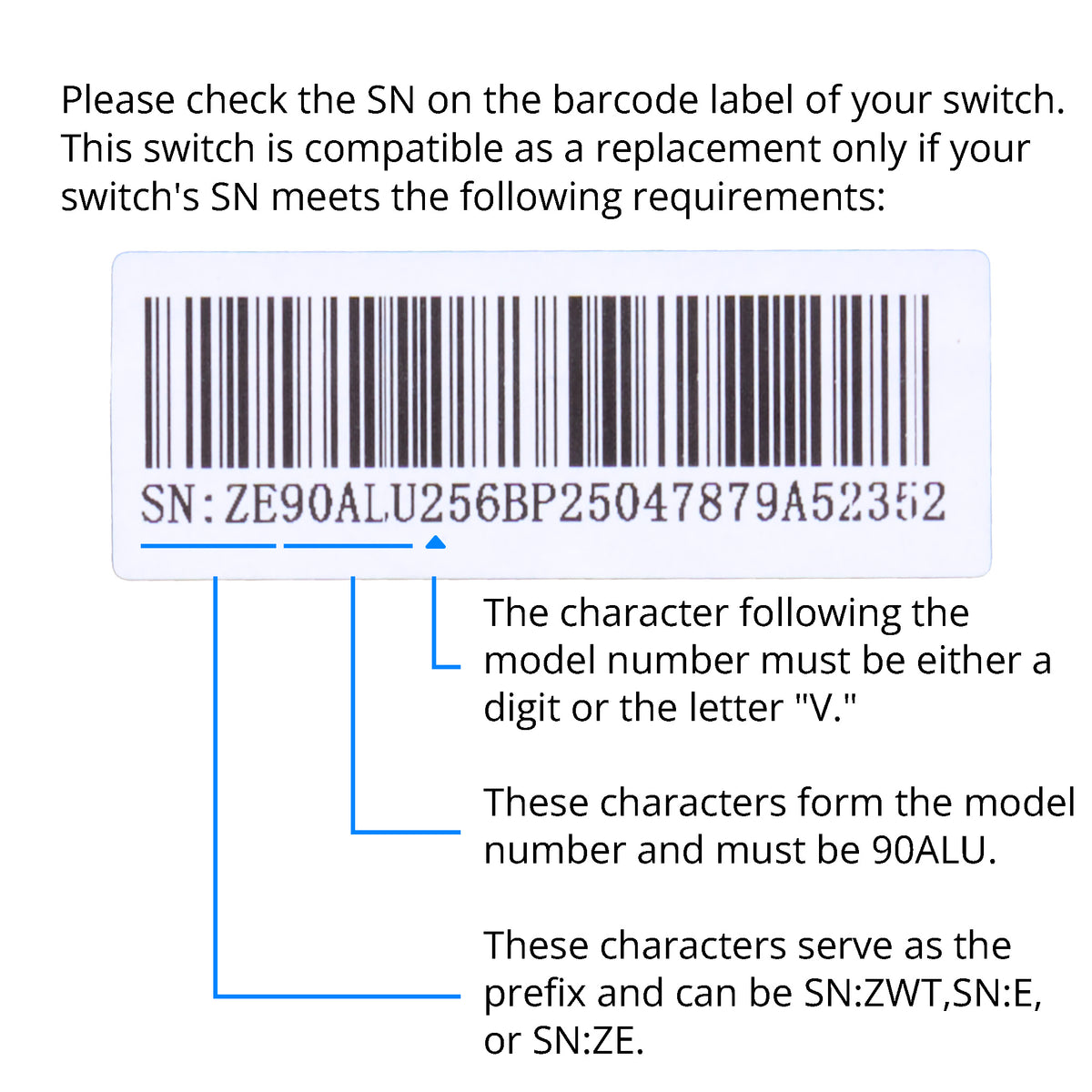 Compatibility note of eMoMo HX90ALU Switch for Lift Chair and Power Recliner with 3 Buttons, 2 Plugs and a USB Port