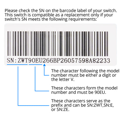 Compatibility check instruction for eMoMo HX90EU 4 Button Switch with USB Port and Dual 5-Pin Plugs for Recliner Lift Chair