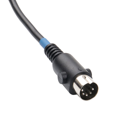 Connector of the eMoMo HX90HU2N 5 Button Switch with Type A+C USB Ports and 5-Pin Plug