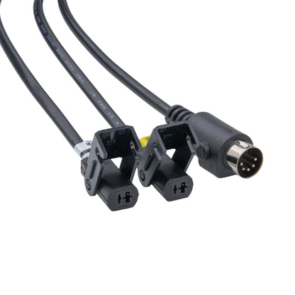 Kaidi KDH249G-007 6-Button Recliner Switch with 3 Connectors and USB-A & USB-C Charging Ports