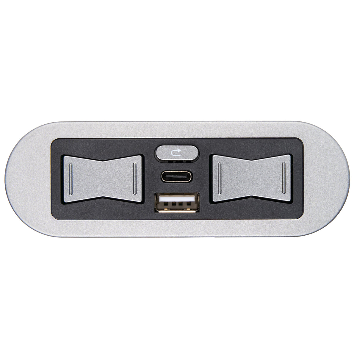 Control Panel of eMoMo HX90HU2N 5 Button Switch with Type A+C USB Ports and 5-Pin Plug
