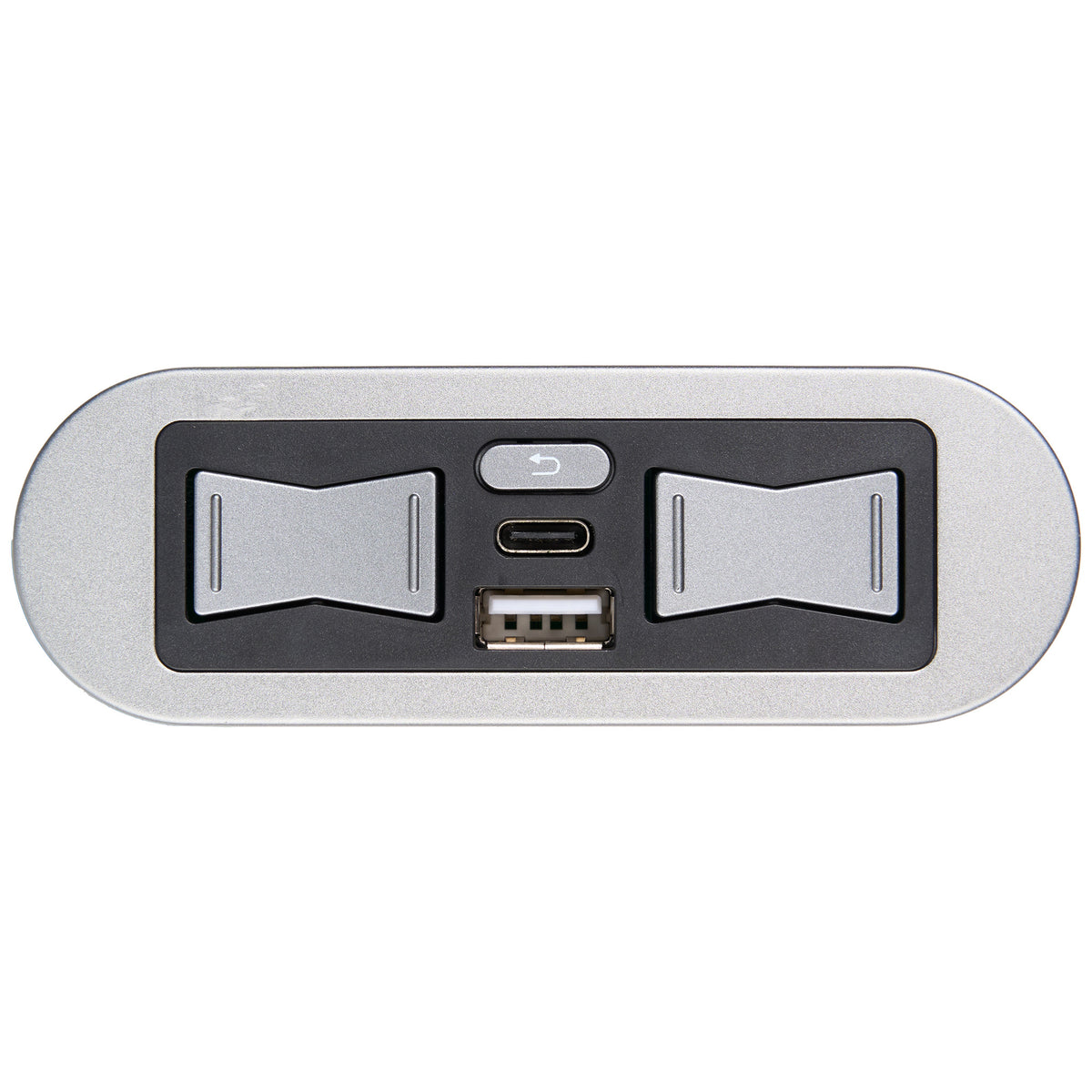 Control Panel of eMoMo HX90HU2 5 Button Switch with Type A+C USB Ports and 5-Pin Plug