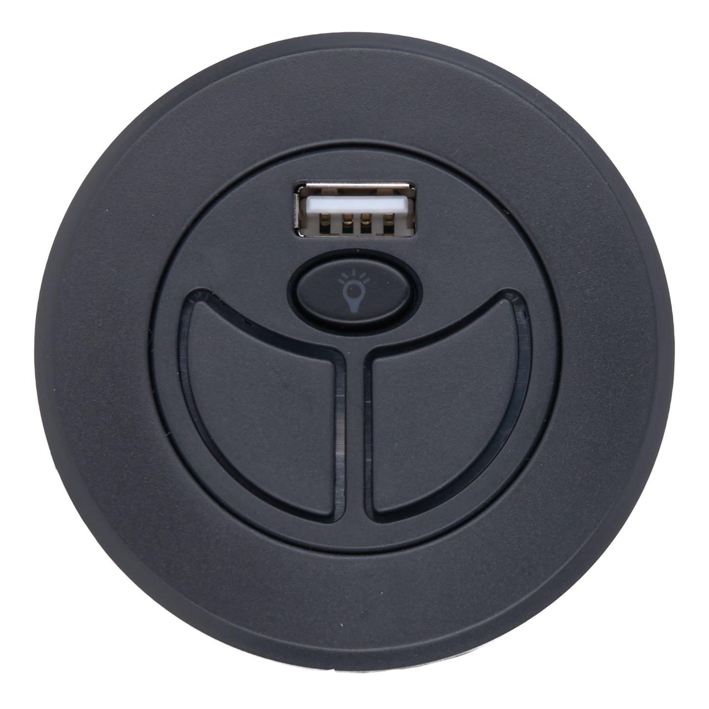 eMoMo RemoP40W 3 Button Switch with 90° 5-pin Male Plug USB Backlit
