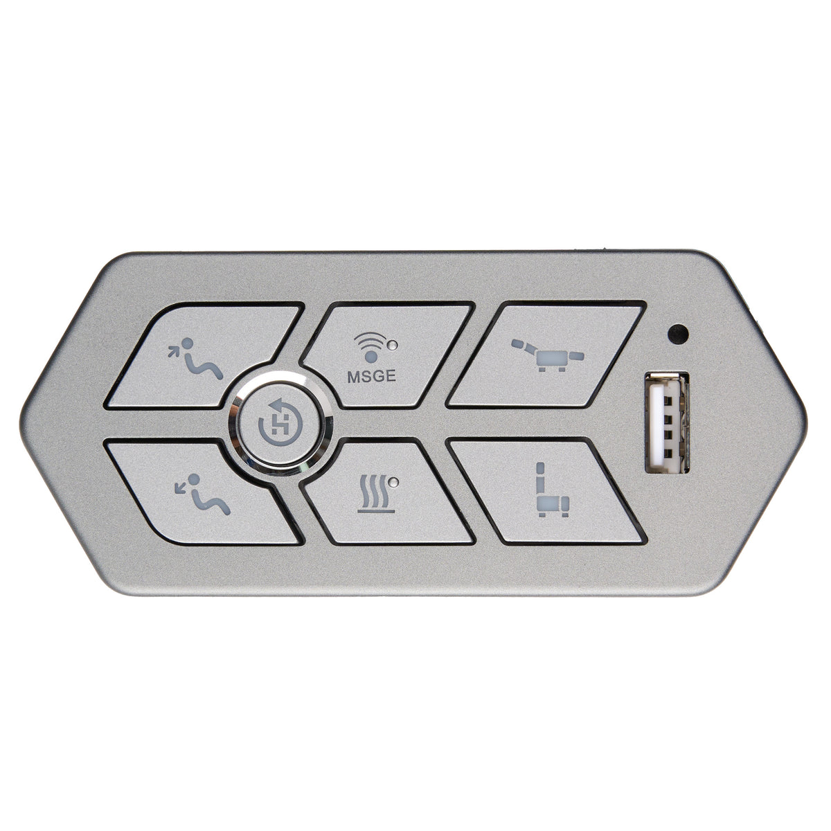 Control Panel of the eMoMo TRG24HRRLVA 7-Button Control Switch 