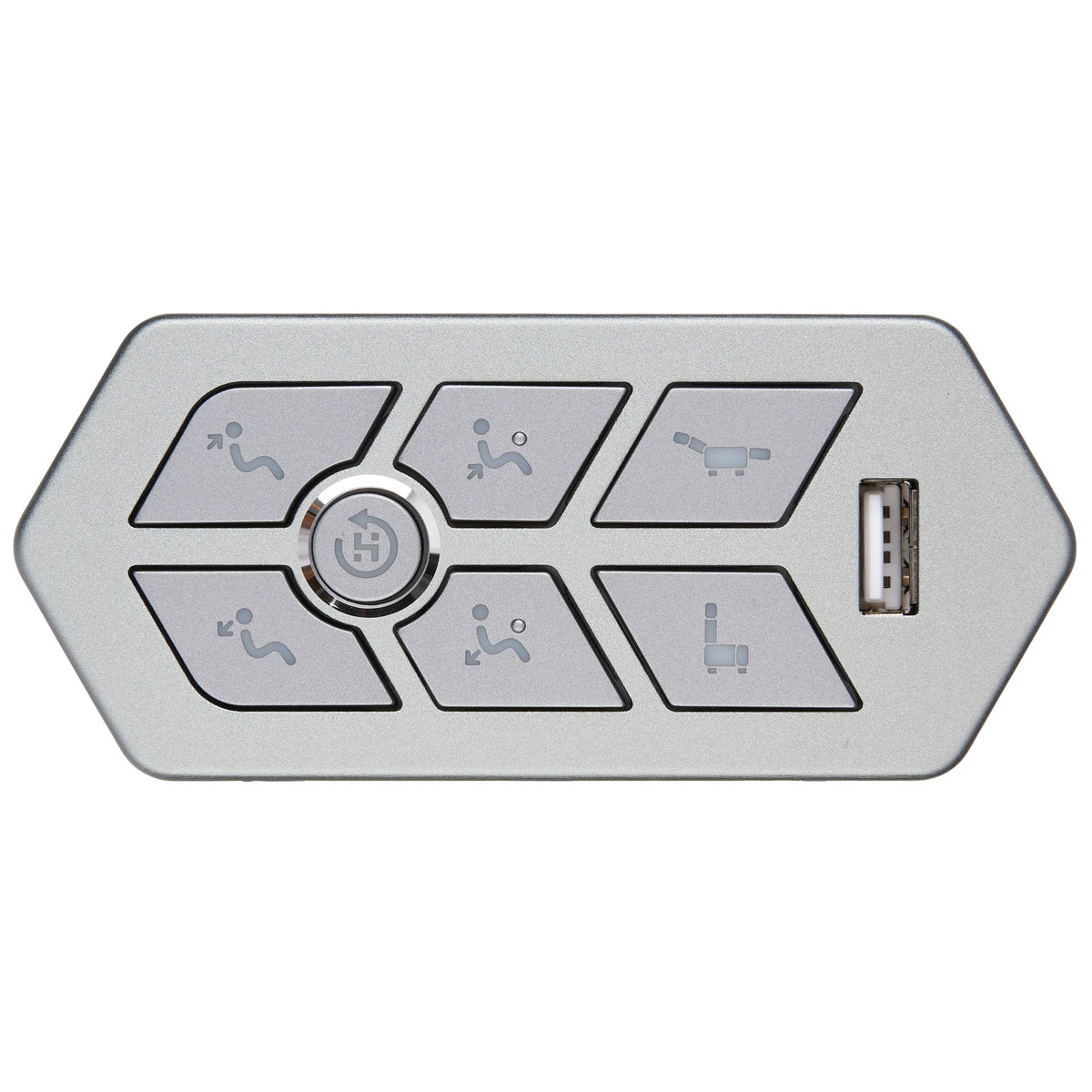 Control Panel of the eMoMo TRG9PA 7-Button 8-Pin Control Switch USB