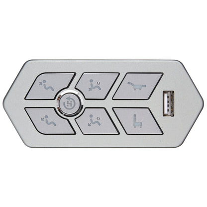 Control Panel of the eMoMo TRG9PA 7-Button 8-Pin Control Switch USB