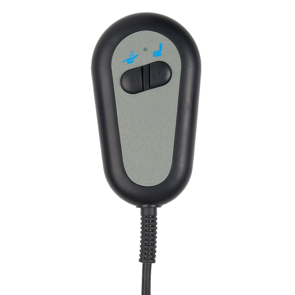 Control panel of 2-Button Remote Controller with Right-Angled (90°) 5-Pin Plug for Power Recliner and Lift Chair