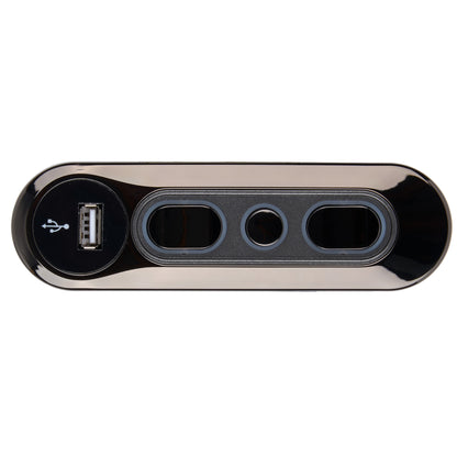 Kaidi KDH127M-023 5-Button Recliner Switch with 2 Connectors and USB Charging Port