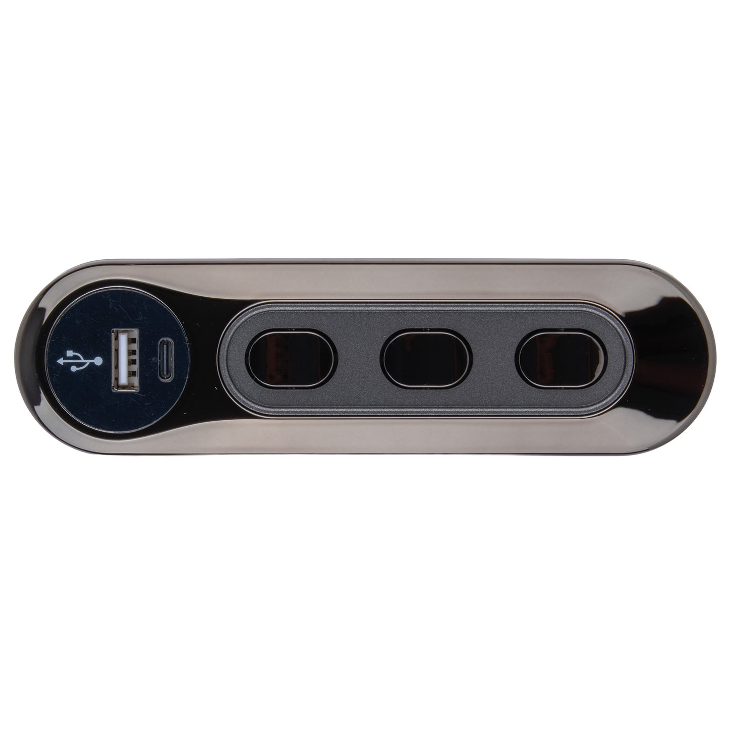 Kaidi KDH249G-007 6-Button Recliner Switch with 3 Connectors and USB-A & USB-C Charging Ports
