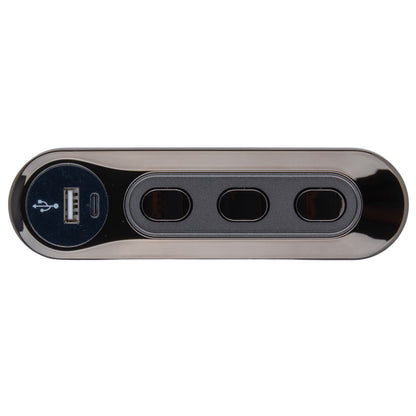 Kaidi KDH249G-007 6-Button Recliner Switch with 3 Connectors and USB-A & USB-C Charging Ports