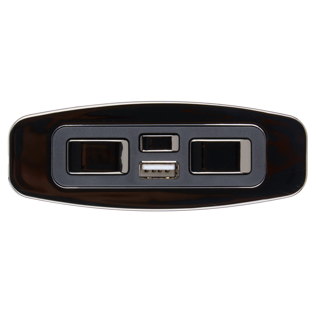 Control panel of OKIN JLDK.15.08.08A 5-Button Switch with Two Connectors and USB Port
