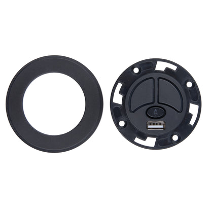 eMoMo RemoP40W 3 Button Switch with 90° 5-pin Male Plug USB Backlit