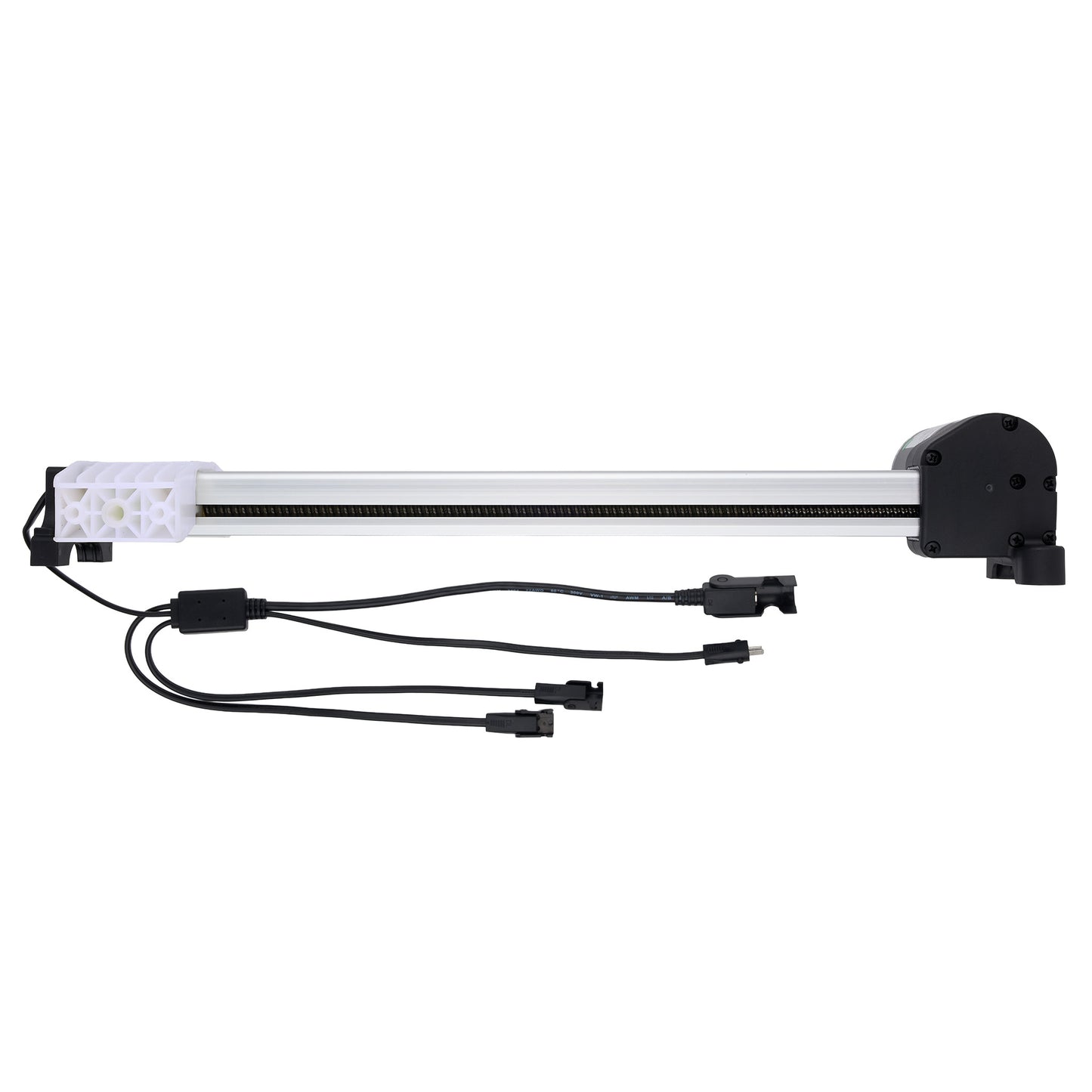 Light bar with multiple connectors on a white background