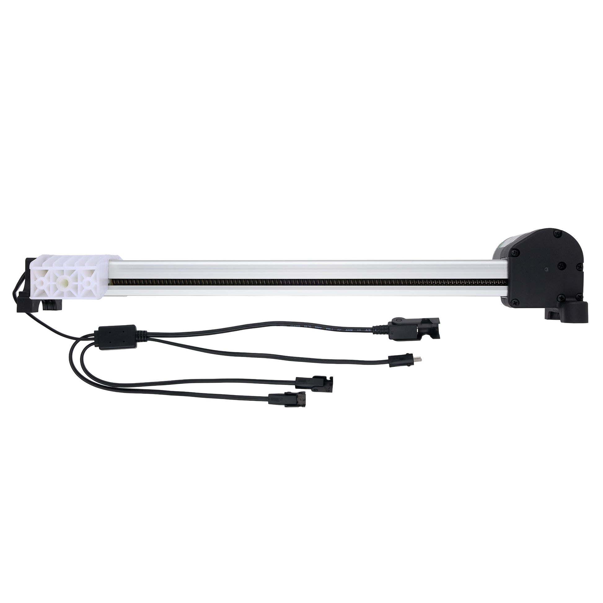 Light bar with multiple connectors on a white background