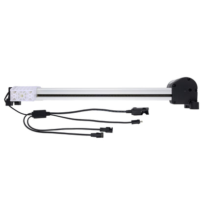 Light bar with multiple connectors on a white background